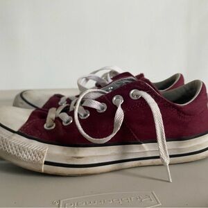 Converse Burgundy Sneakers women’s